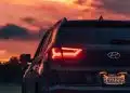 Black Hyundai Suv