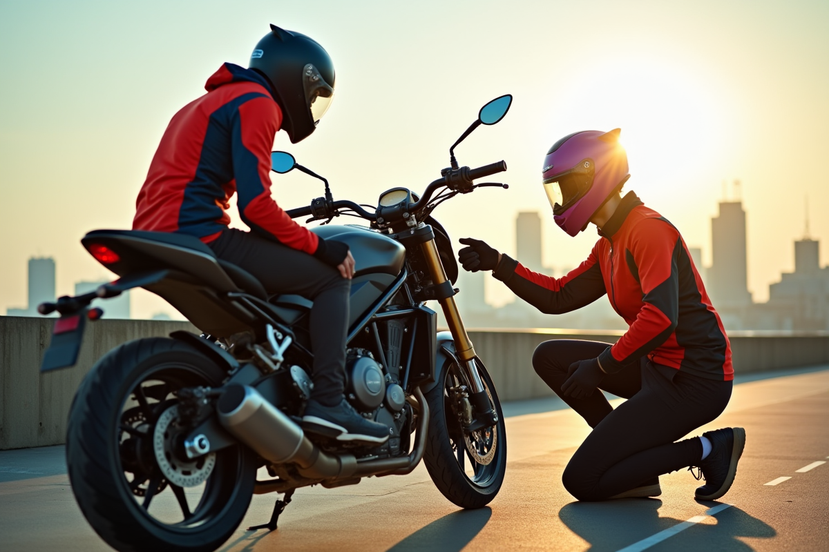 motocyclette sécurité