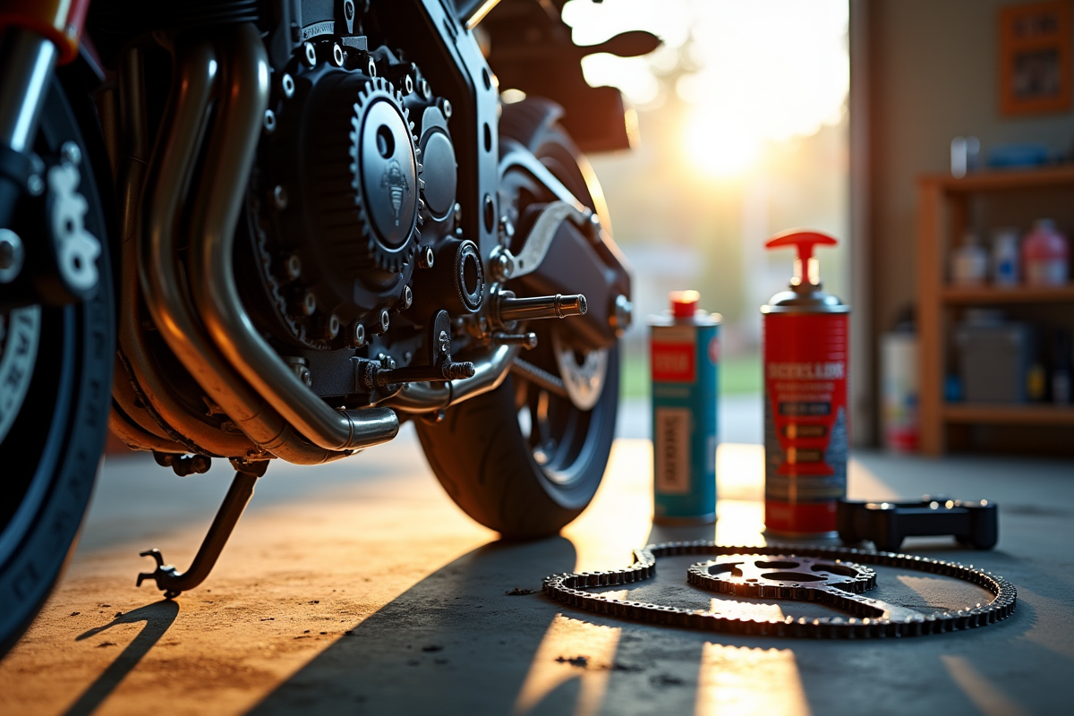 chaîne moto