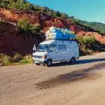 white van on road during daytime